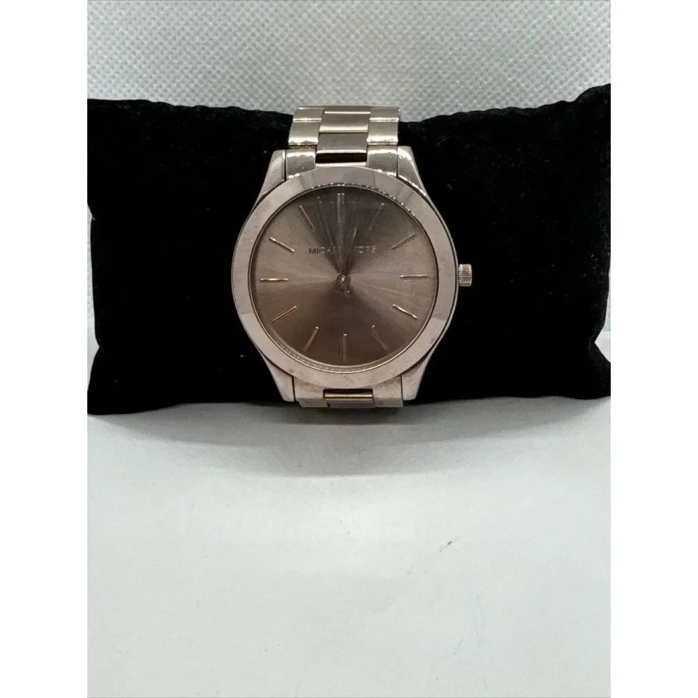 Michael Kors Slim Runway MK3418 Women's Stainless Steel Analog Dial Watch JNA426